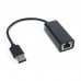 Cabo Adaptador USB 3.0 x RJ45 ADP-USBLAN1000BK Plus Cable
